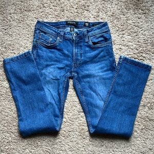 28x30 Kenneth Cole New York Man Jeans Washed Slim Fit BCI Better Cotton